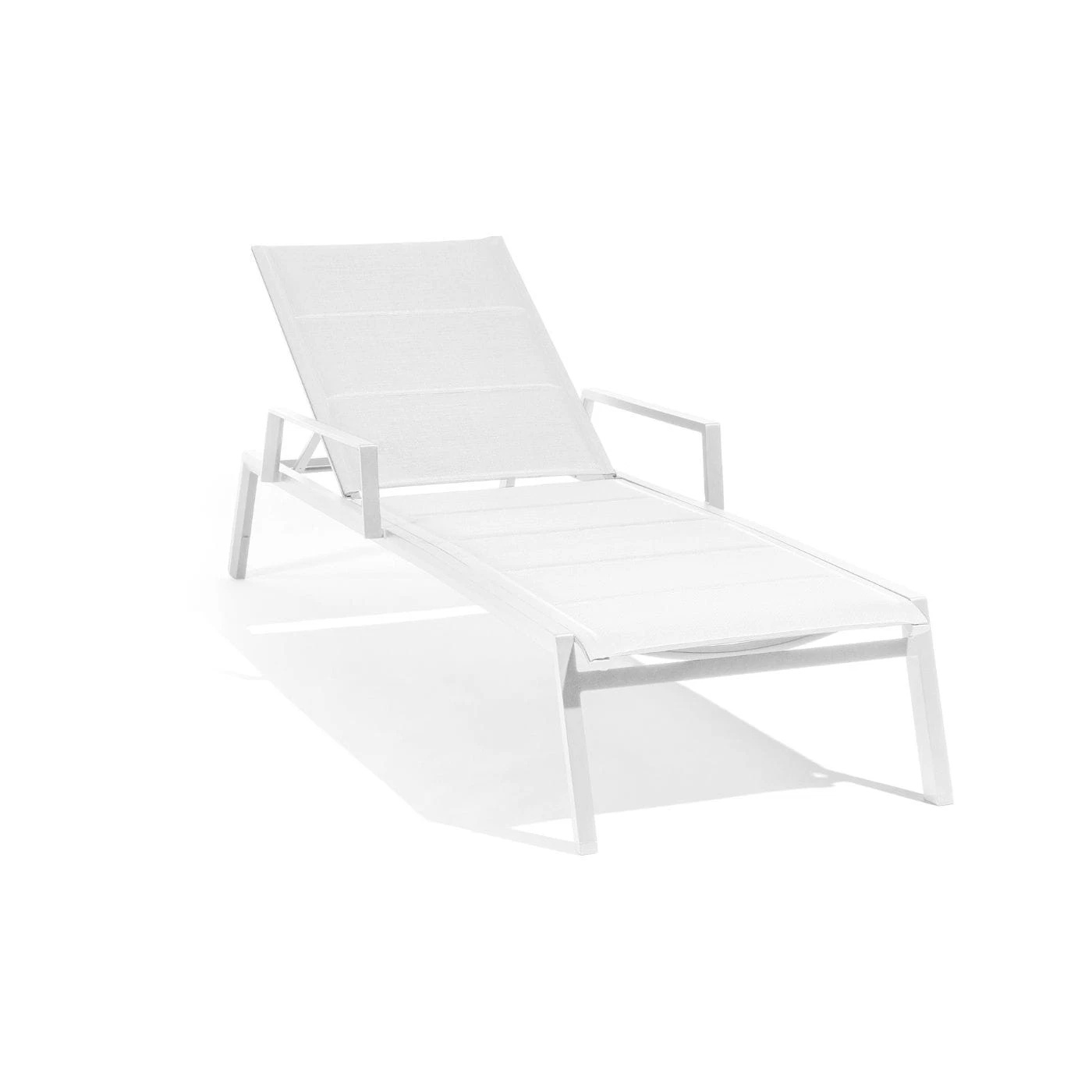 Modern Luxury Aluminum Adjustable Sun Lounger for Pool Side