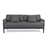 Plantation Outdoor Garden Wicker Rattan Lounge Sofa Set with Coffee Table