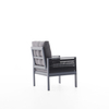 Simple Classical Style Outdoor Furniture Black Garden Sofa Sets