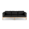 Durable Outdoor Aluminum Furniture Sectional Rope Weaving Garden Sofa Set