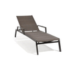 Modern Luxury Aluminum Adjustable Sun Lounger for Pool Side