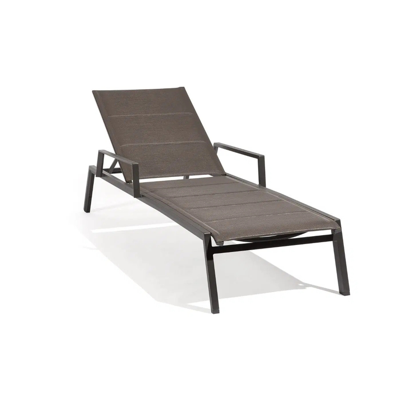 Modern Luxury Aluminum Adjustable Sun Lounger for Pool Side