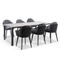 Fashionable Garden Furniture Rattan Woven Chairs And Table Set