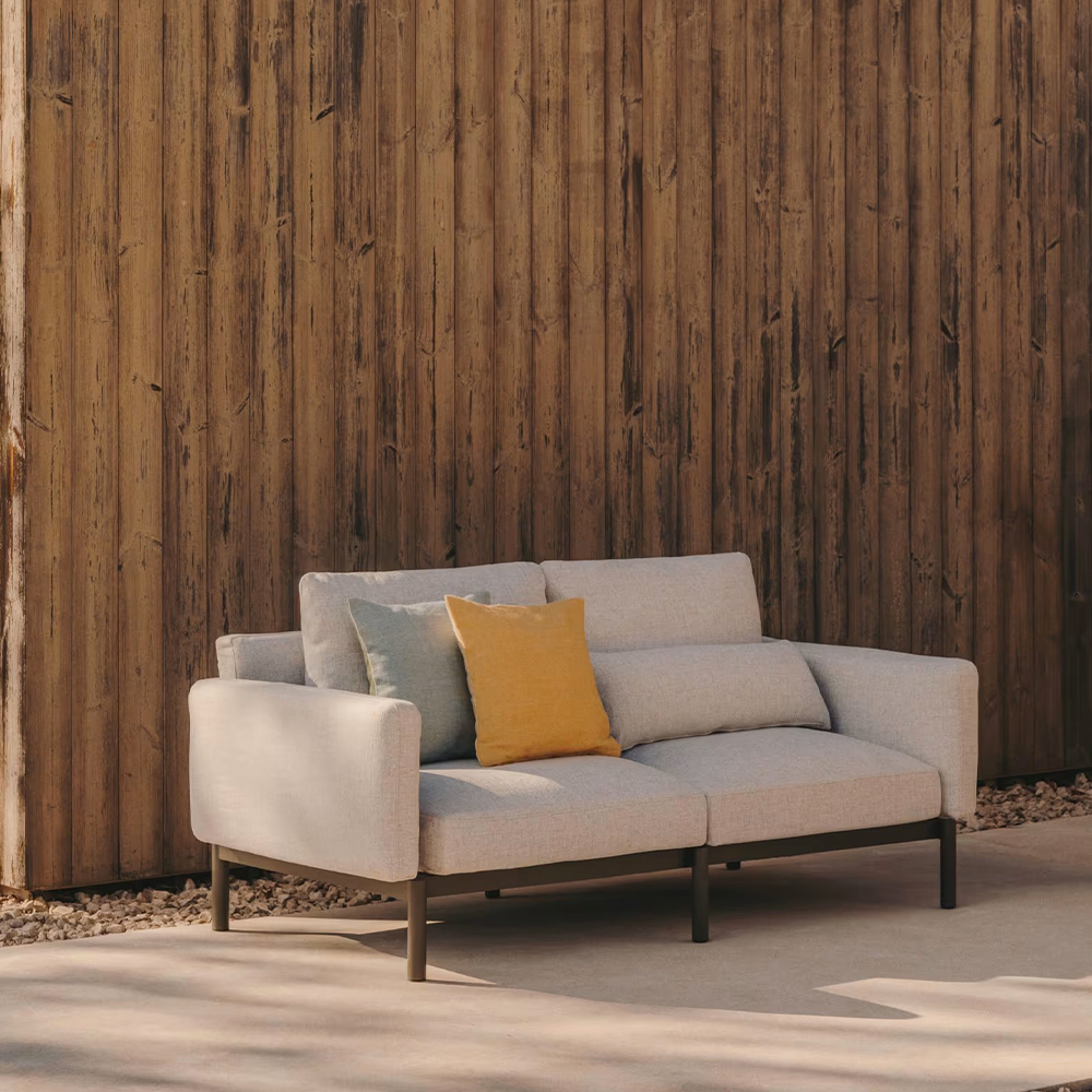 Outdoor Furniture Waterproof Fabric Aluminum Garden Sofa Sets