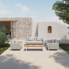 Patio Aluminum Sofa Set Outdoor Lounge Sofas Set