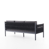 Outdoor Sofa Set Rope Waterproof Comfort Patio Furniture Garden Sofa
