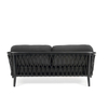 Comfortable Outdoor Aluminum Furniture Rope Weave Garden Lounge Sofa Set