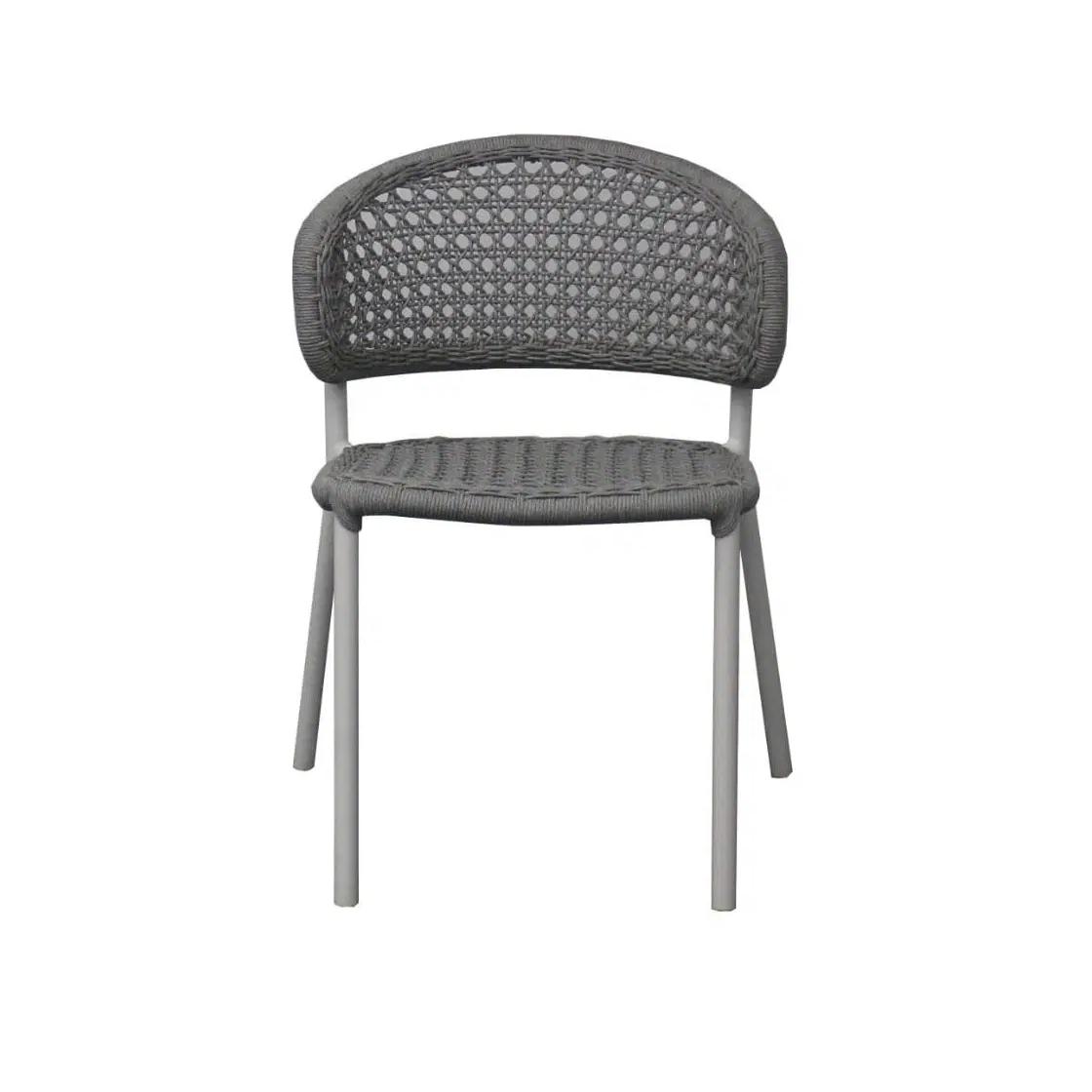 Leisure Patio Outdoor Furniture Rope Dining Chair