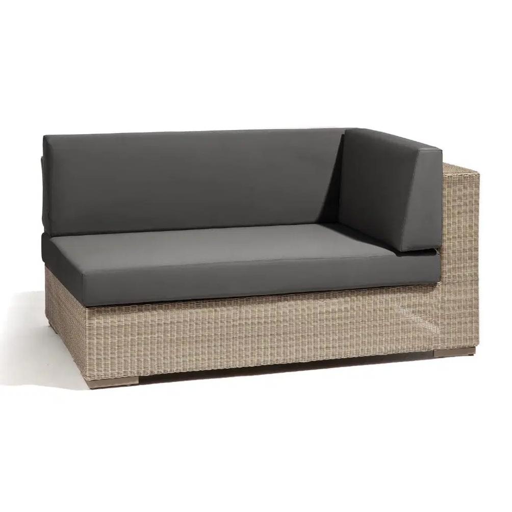 Newport 2+1+1 Outdoor Wicker Garden Lounge Sofa Set with Table Set