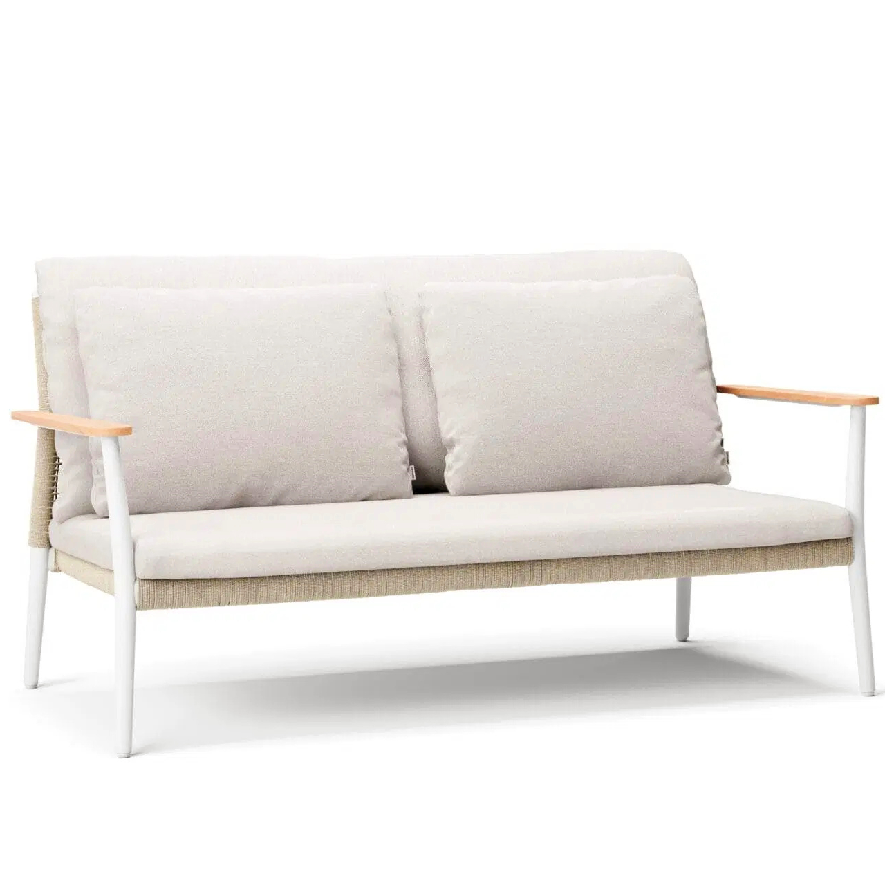 Luxury High Quality Outdoor Garden Furniture Sofa Set With Teak Wood On Top