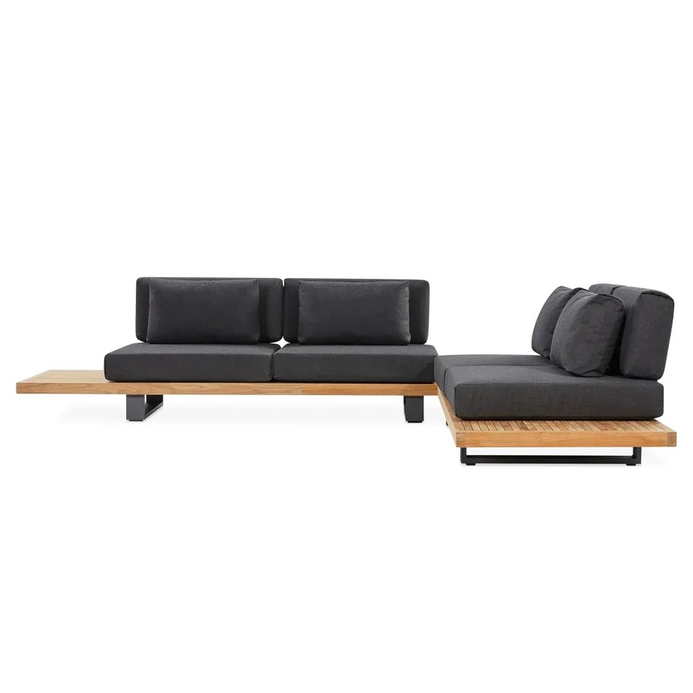 Outdoor Patio Furniture Home Leisure L Shape Garden Sofas