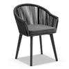 Fashionable Garden Furniture Rattan Woven Chairs And Table Set