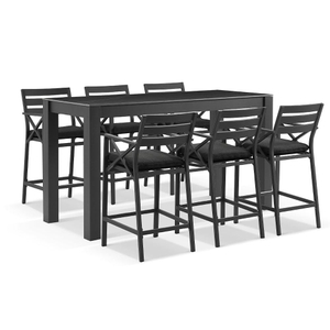 Simple Style Outdoor High Bar Table And Stools For Bar