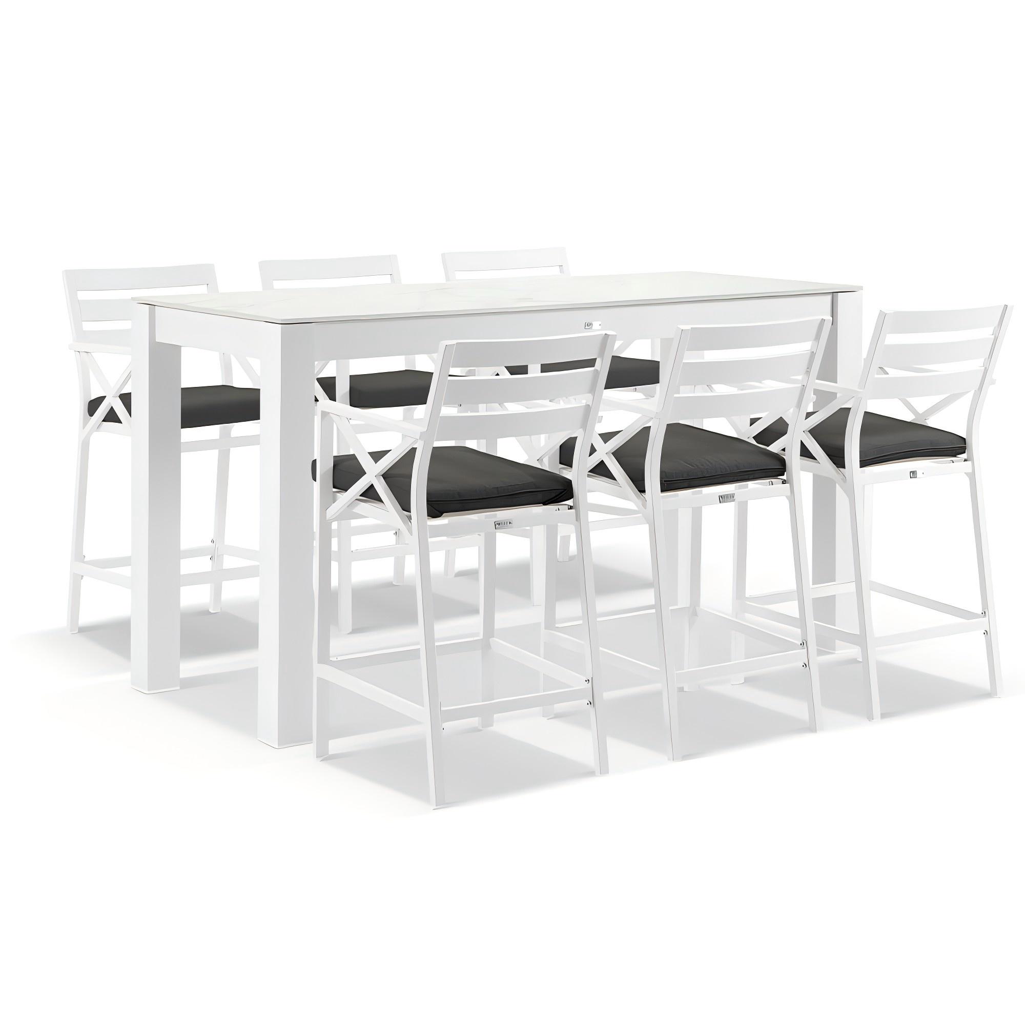 Simple Style Outdoor High Bar Table And Stools For Bar
