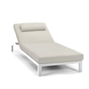 All Weather Outdoor Aluminum Swimming Pool Outdoor Sun Lounger with Arm