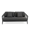 Comfortable Outdoor Aluminum Furniture Rope Weave Garden Lounge Sofa Set