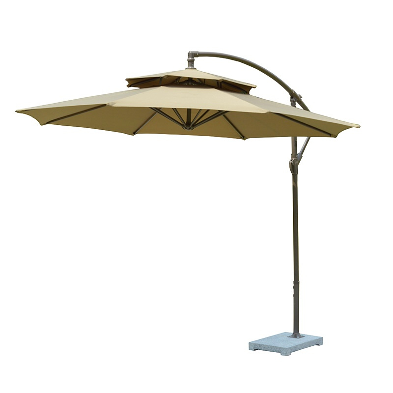 Garden Patio Umbrella Luxury Outdoor Commercial Large Parasol For Restaurant