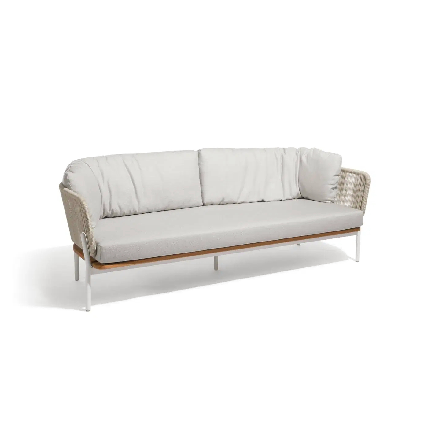 European Style Outdoor Garden Patio Rope Woven Sofa 