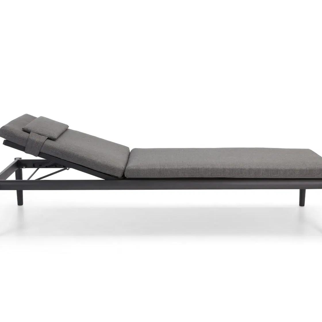 Elegant Style Outdoor Aluminum Beach Waterproof Sun Lounger