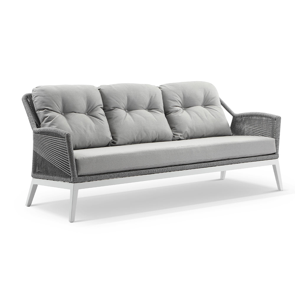 New Modern Outdoor Garden Rope Woven Lounge Sofa 