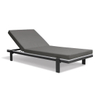 Commercial Outdoor Patio Furniture Rope Woven Beach Sun Lounger for Hotel