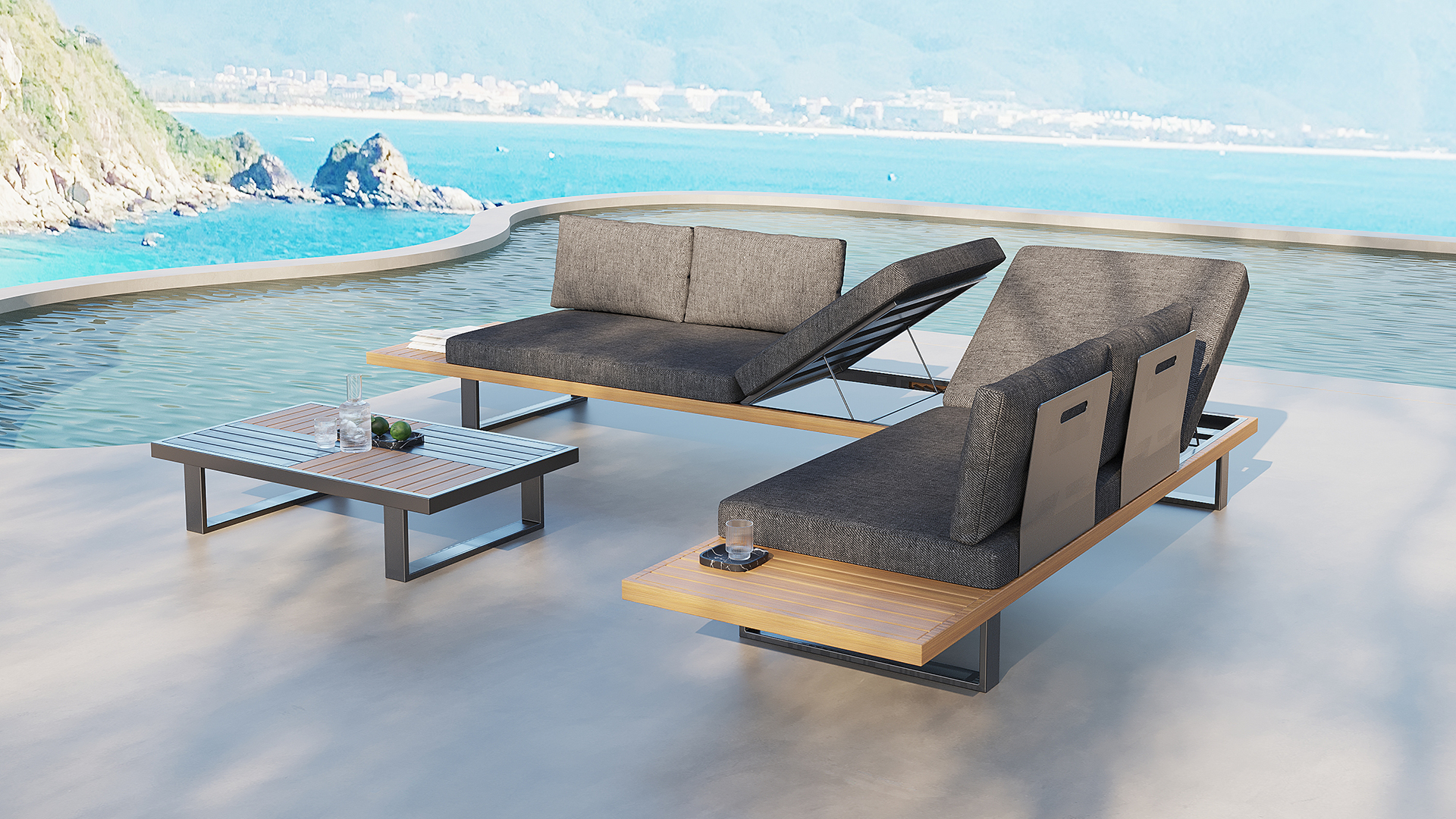 garden sofa outdoor furniture set