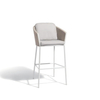 Luxury Outdoor Garden Bar Chairs Aluminum Bar Stools
