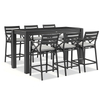 Simple Style Outdoor High Bar Table And Stools For Bar