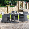 Elegant Outdoor Patio Furniture Restaurant Dining Table And Chair Set