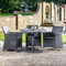 Elegant Outdoor Patio Furniture Restaurant Dining Table And Chair Set