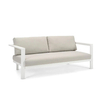 New Design Aluminum Outdoor Hotel Furniture Rattan Weaving Sofa