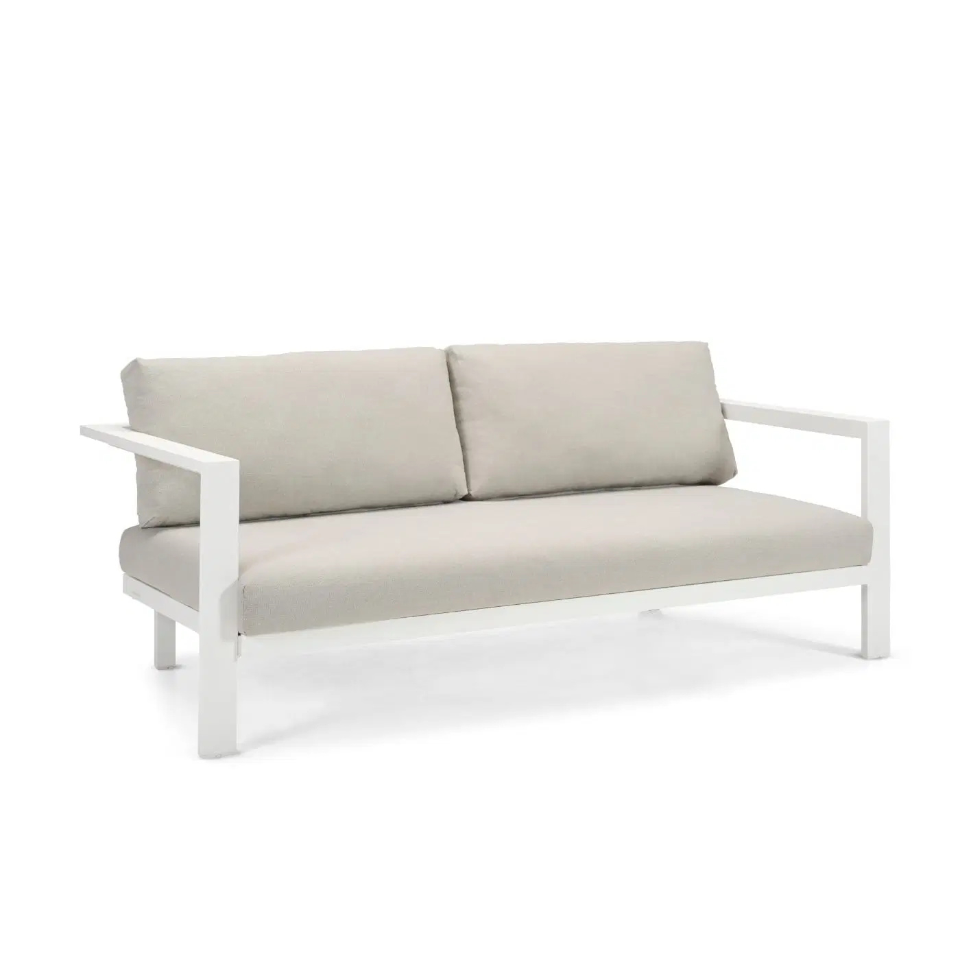 New Design Aluminum Outdoor Hotel Furniture Rattan Weaving Sofa