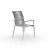 Luxury Garden Aluminum Dinning Rope Chair