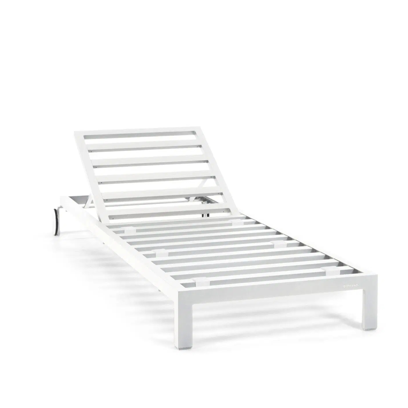 All Weather Outdoor Aluminum Swimming Pool Outdoor Sun Lounger with Arm