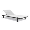 Commercial Outdoor Patio Furniture Rope Woven Beach Sun Lounger for Hotel