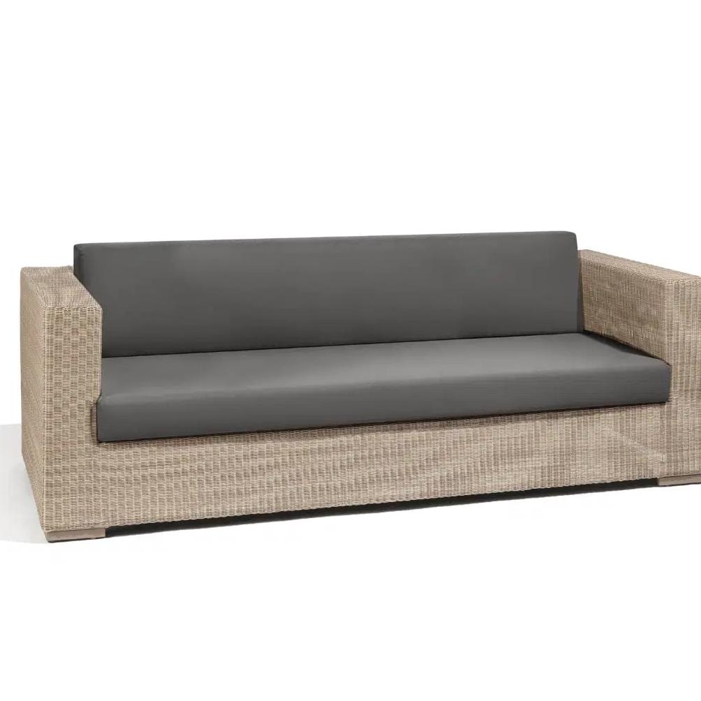 Newport 2+1+1 Outdoor Wicker Garden Lounge Sofa Set with Table Set