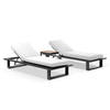 Luxury Design Outdoor Rope Weaving Swimming Pool Sun Lounger