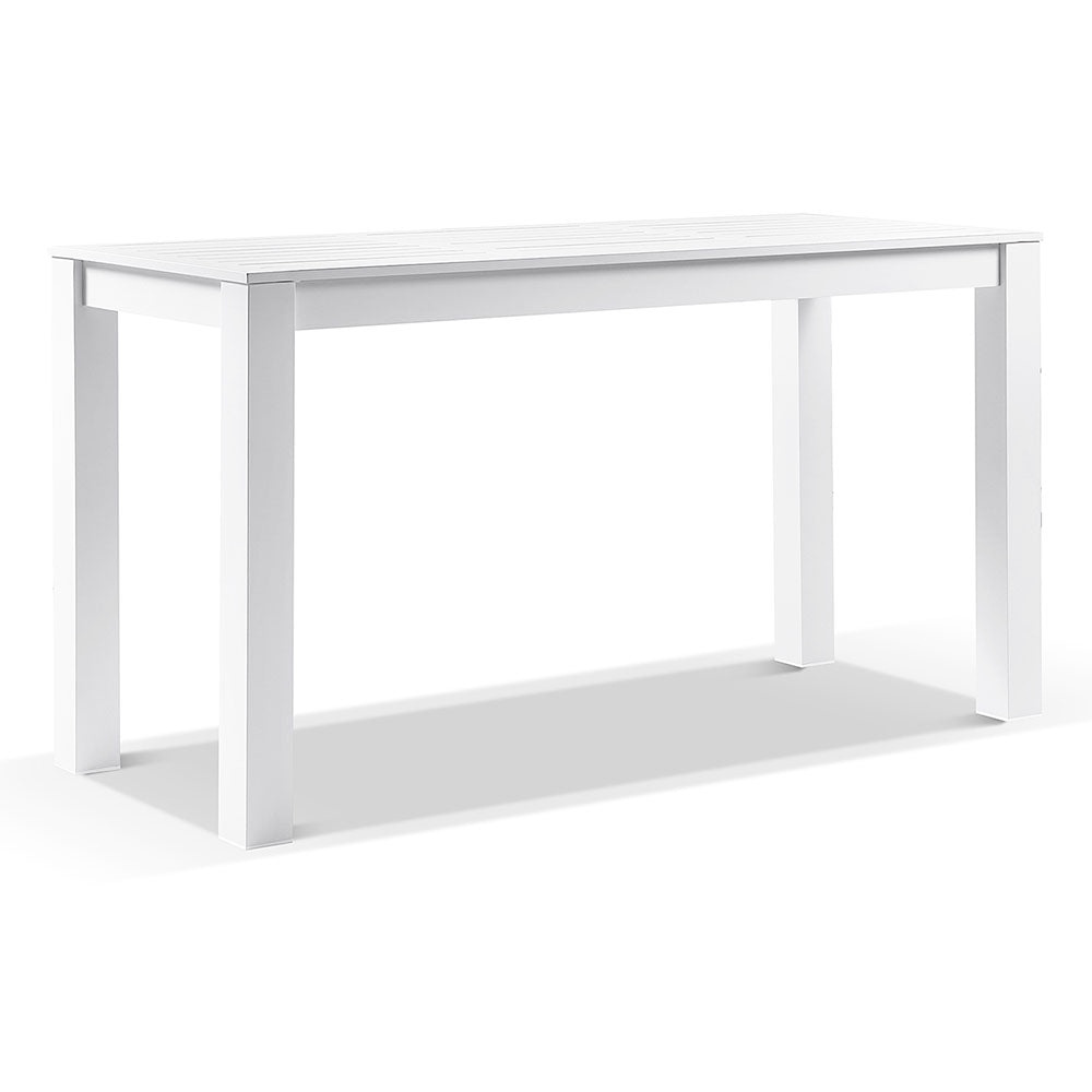 High Backrest Hotel Home Bars Outdoor Bar Table And Stools