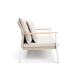Luxury High Quality Outdoor Garden Furniture Sofa Set With Teak Wood On Top