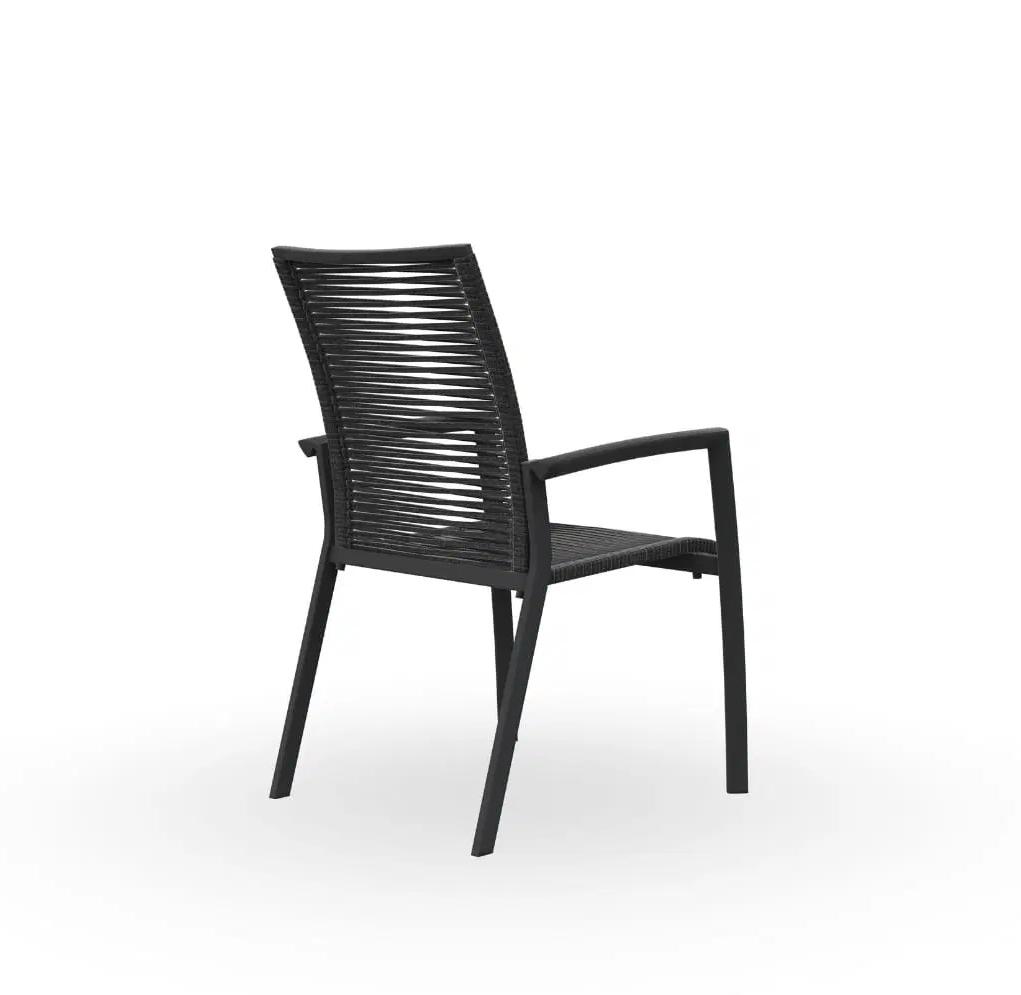 Luxury Garden Aluminum Dinning Rope Chair