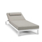 All Weather Outdoor Aluminum Swimming Pool Outdoor Sun Lounger with Arm