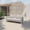 Patio Aluminum Sofa Set Outdoor Lounge Sofas Set
