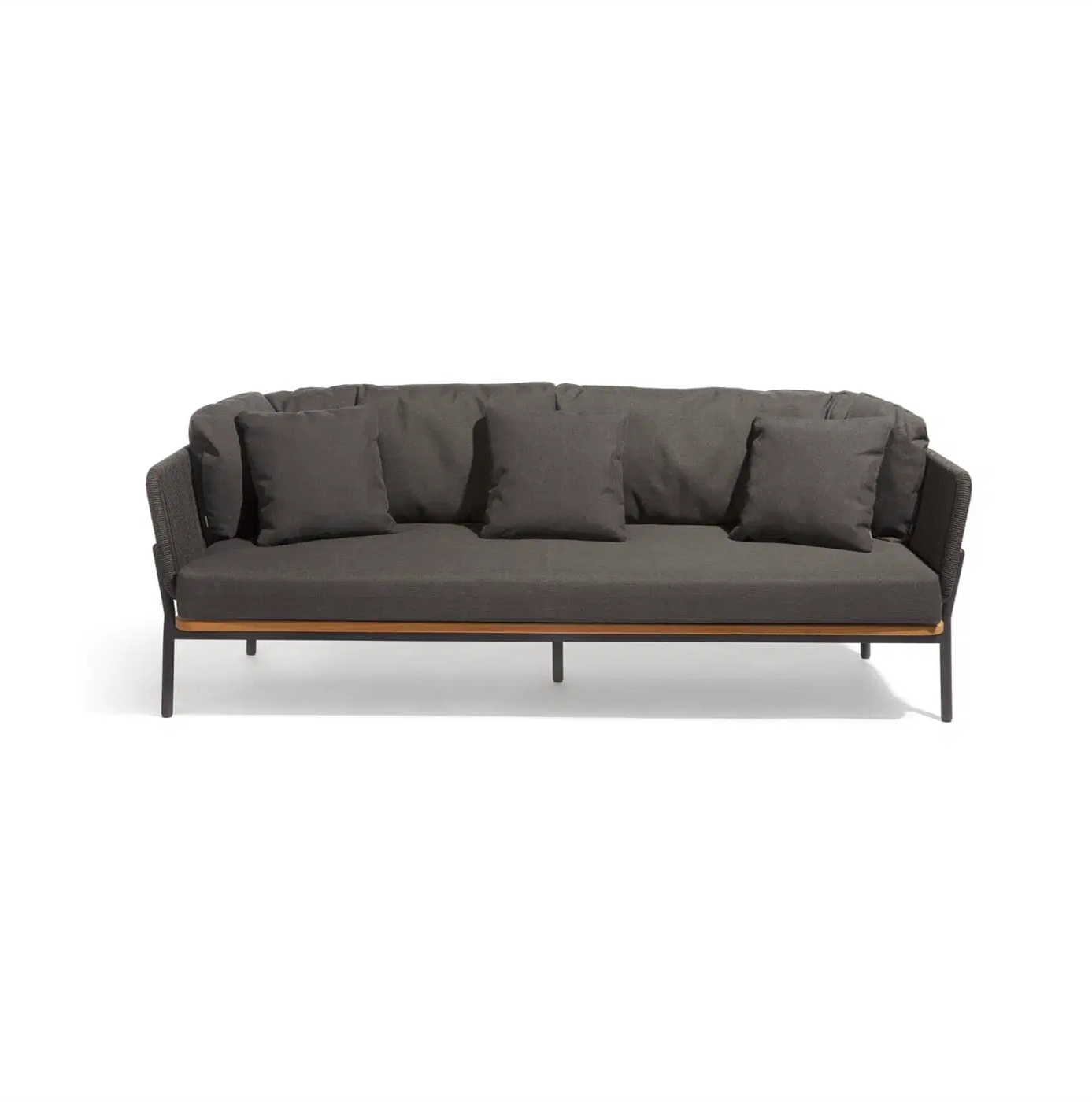 European Style Outdoor Garden Patio Rope Woven Sofa 
