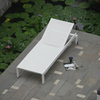 Leisure Outdoor Beach Furniture Aluminum Sun Bed Lounger