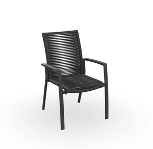 Luxury Garden Aluminum Dinning Rope Chair
