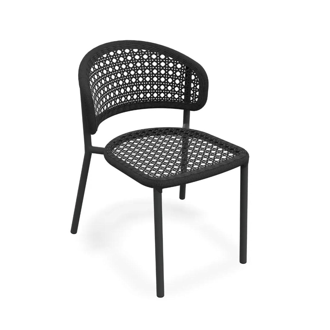 Leisure Patio Outdoor Furniture Rope Dining Chair