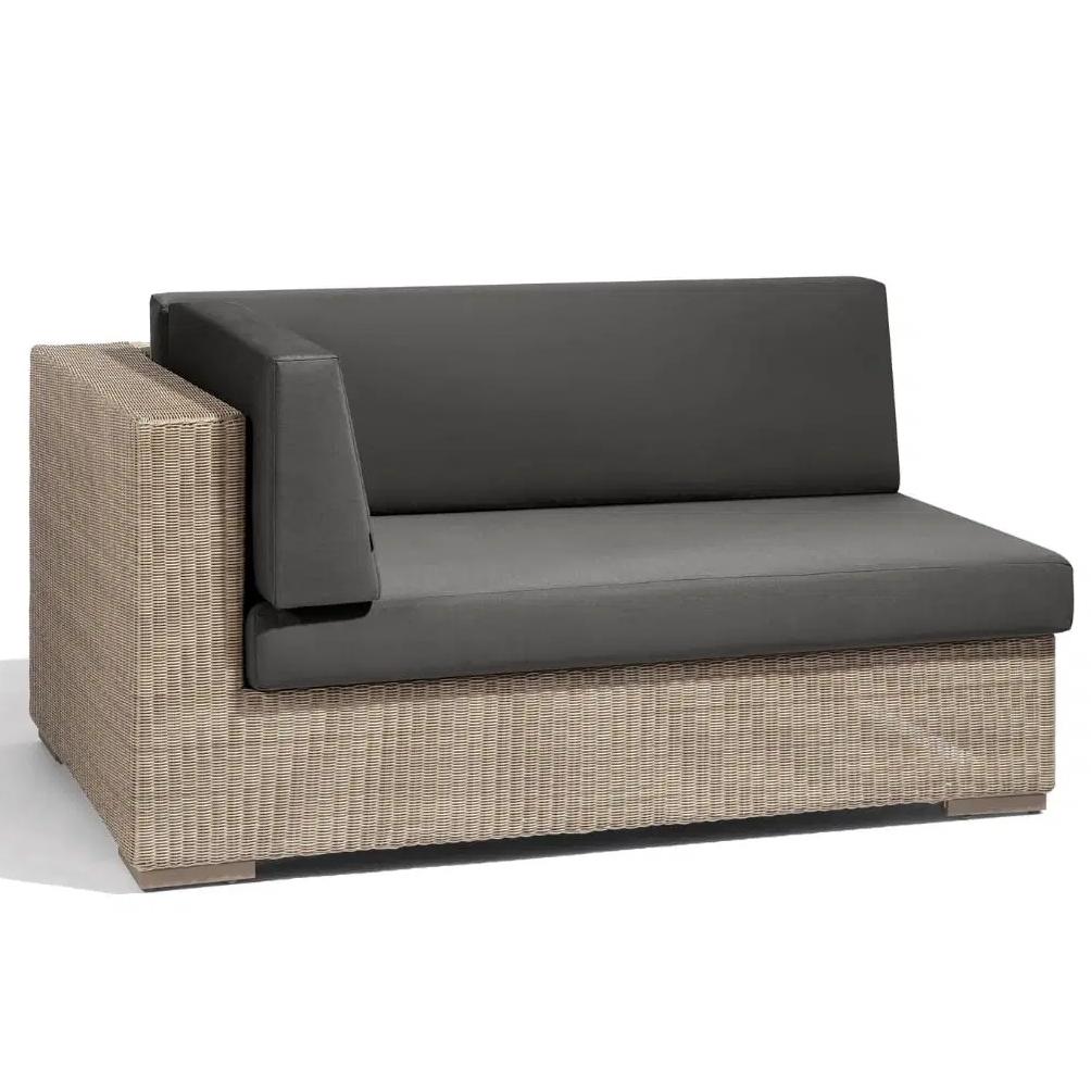 Newport 2+1+1 Outdoor Wicker Garden Lounge Sofa Set with Table Set