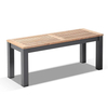 Popular Restaurant Patio Outdoor Furniture Aluminum Garden Table Set