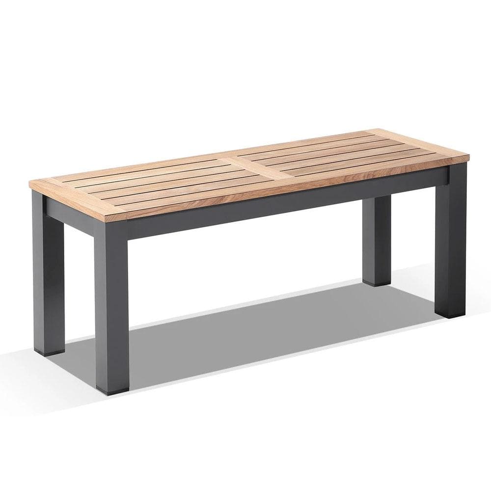 Popular Restaurant Patio Outdoor Furniture Aluminum Garden Table Set
