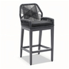Garden Outdoor Furniture Aluminum Tables And High Bar Chairs For Cafe 